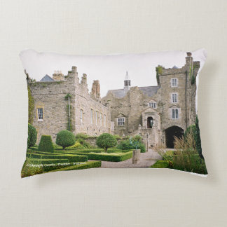 Drimnagh medieval castle, Dublin, Ireland. Decorative Pillow