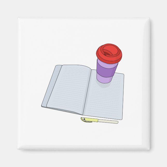 Drink and Write Magnet (Front)