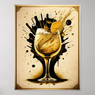 Drink Art Poster