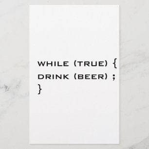 Drink beer