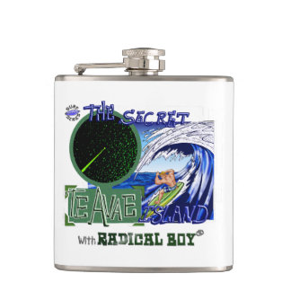 Drink Cant "Te Avae Collection" By Radical Boy® Hip Flask