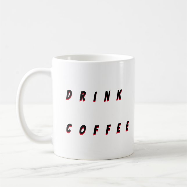 drink coffee coffee mug (Left)