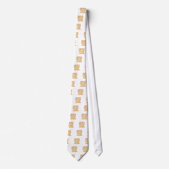 Drink Coffee Save Lives & Take Selfies Art Print Tie (Front)