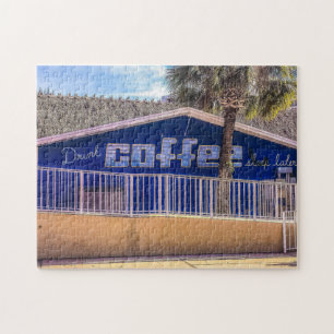 Drink COFFEE sleep later Jigsaw Puzzle