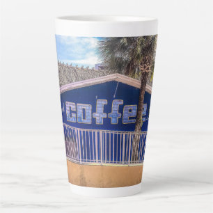 Drink COFFEE sleep later Latte Mug