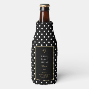 Drink Dance Repeat Bachelorette Bottle Cooler