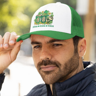 Drink Drank Drunk Funny St Patrick's Day Beer Trucker Hat