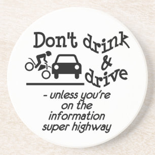 Drink & Drive coaster