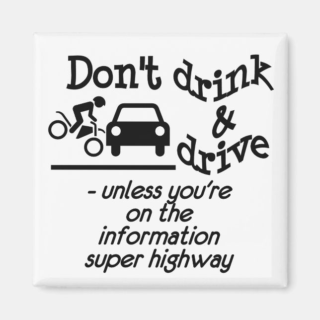 Drink & Drive magnet (Front)