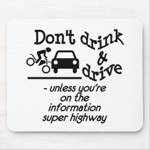 Drink & Drive mousepad