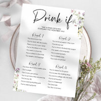 Drink If Bachelorette Game Wildflower