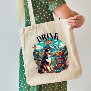 Drink In the Wild Air Bernese Mountain Do Tote Bag