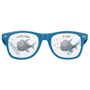 Drink Like A Fish Retro Sunglasses