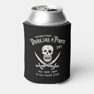 Drink Like A Pirate Can Cooler