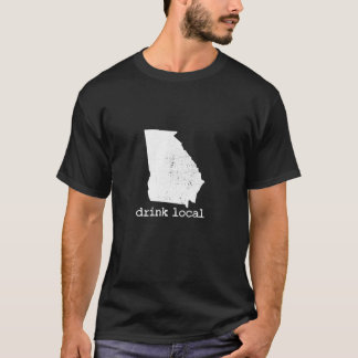 Drink Local Georgia Craft Beer Brewery Enthusiast  T-Shirt
