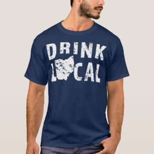 Drink Local Ohio Craft Beer OH Brewers Souvenir T-Shirt