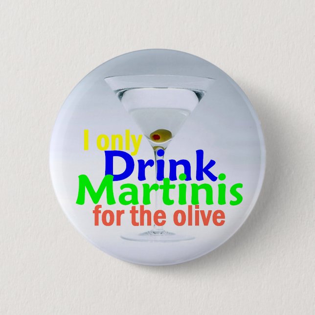 Drink MARTINIS Button (Front)