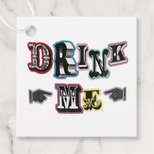 Drink Me 3 Favour Tags