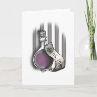Drink Me - Alice Card