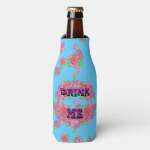 DRINK ME Alice in Wonderland Bottle Wrap Bottle Cooler