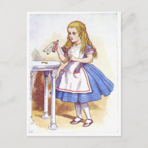 Drink Me, Alice! Postcard