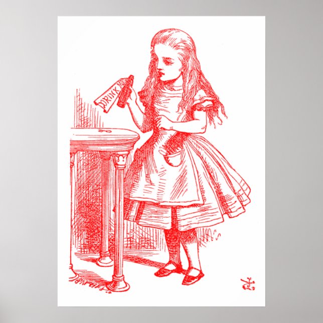 Drink Me (Alice) Poster (Front)