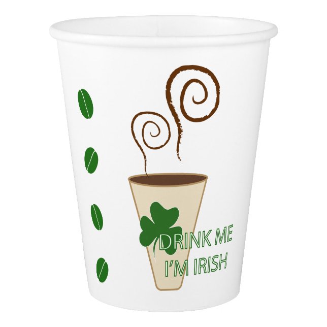 Drink Me I'm Irish Cup (Front)