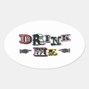 Drink Me Sticker