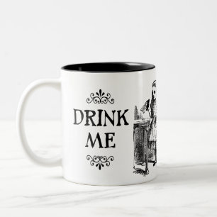 Drink Me Two-Tone Coffee Mug