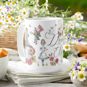 Drink Me   Vintage Alice In Wonderland Tea Party Coffee Mug