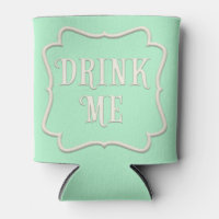 "Drink Me Wonderland Tea Party Pastel Green
