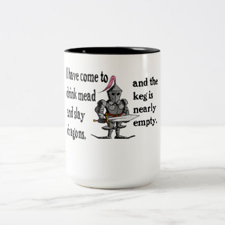 Drink mead, slay dragon funny motivational Mug