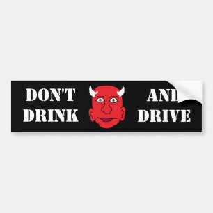 DRINK N DRIVE BUMPER STICKER