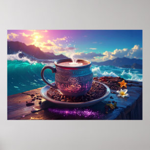 DRINK OF THE GODS - COCOA POSTER