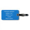 Drink On Beach custom luggage tag