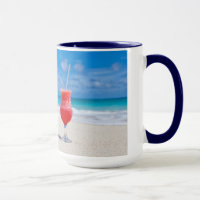Drink On Beach mugs - choose style & colour