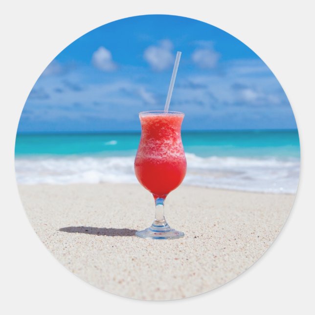 Drink On Beach stickers (Front)