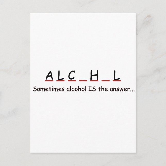 drink postcard (Front)