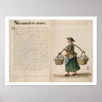 Drink-seller, Venetian (manuscript)