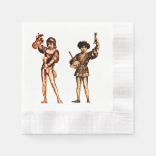 "Drink Servers" Napkin