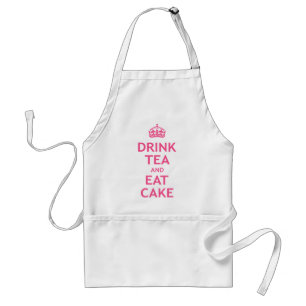Drink Tea and Eat Cake Standard Apron