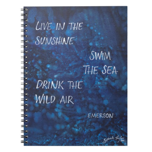 Drink the Wild Air Emerson Journal (Front)