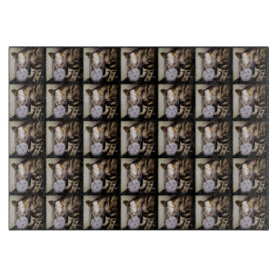 Drink Thief Cat by Shirley Taylor Cutting Board