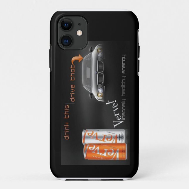 Drink This Drive That iPhone case (Back)