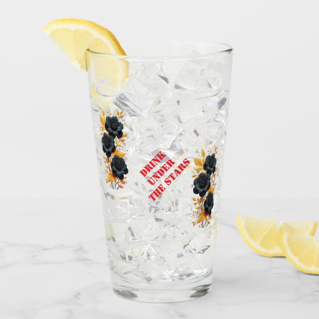 Drink Under the Stars- Glass (Front Ice)