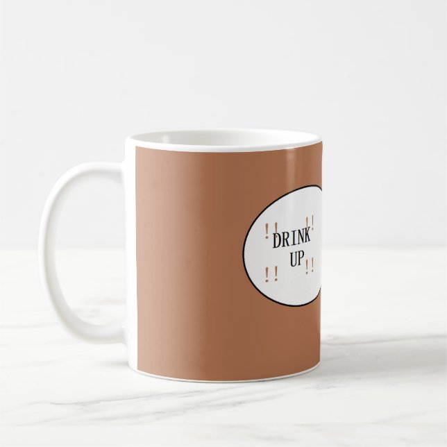 Drink up coffee mug (Left)