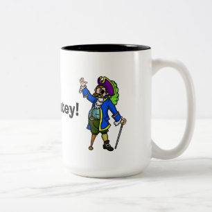 Drink Up Matey Pirate Coffee Mug