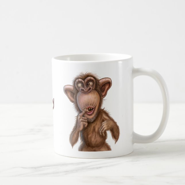Drink Up Monkey Mug (Right)