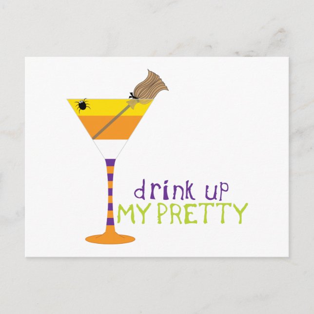Drink Up Postcard (Front)