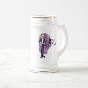 Drink Up Witches Funny Wordplay Halloween Party Beer Stein